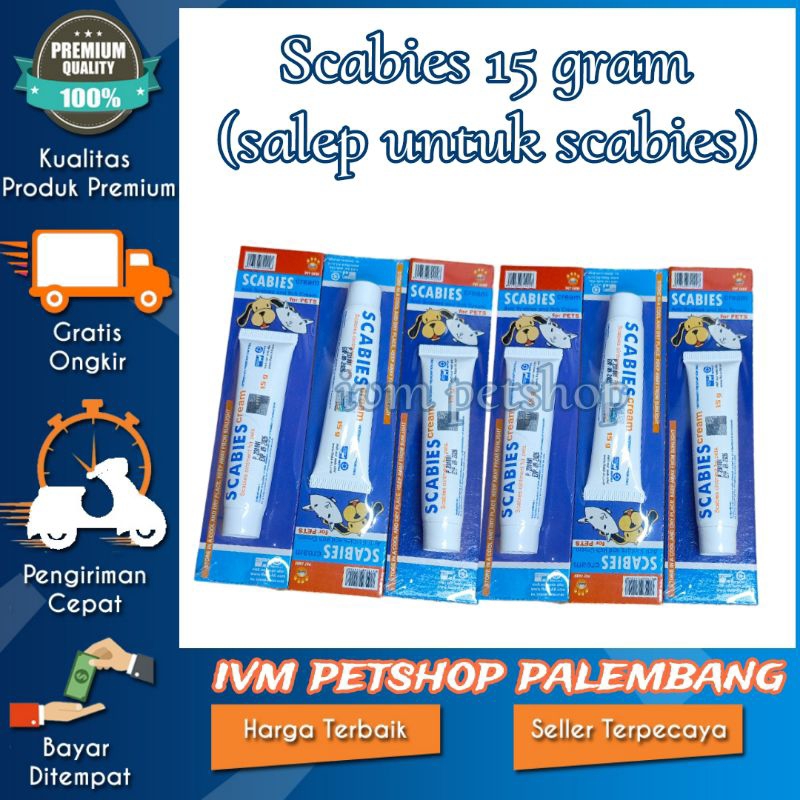 ivm_store Scabies Cream Salep Scabies Untuk Kucing dan Anjing