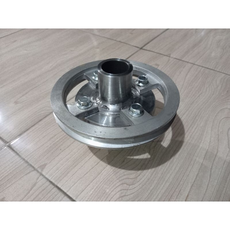 Gardan Differential dengan pulley van belt untuk mobil listrik