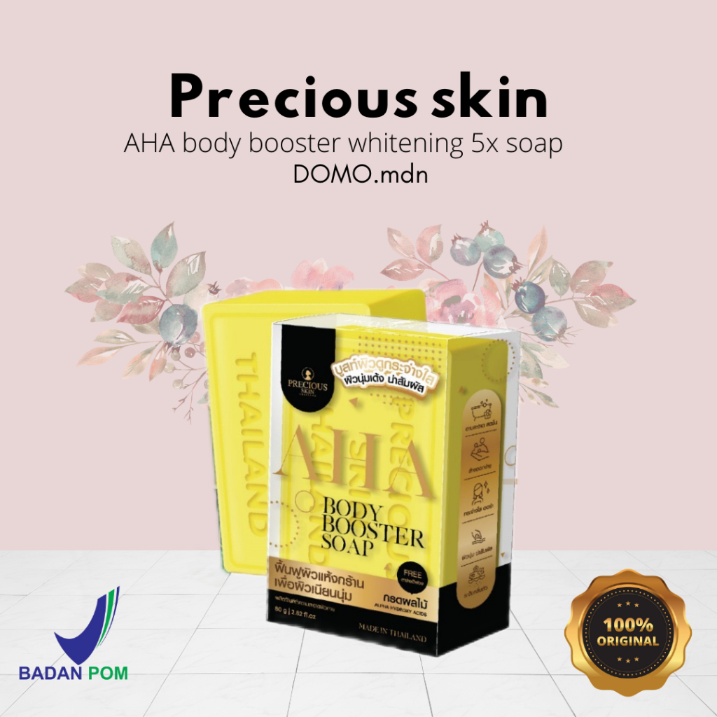 PRECIOUS SKIN AHA BODY BOOSTER BRIGHTENING 5x SOAP 80 gr