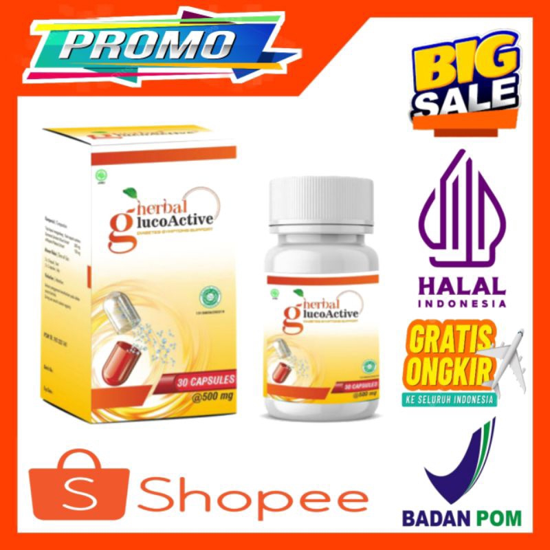 

Glucoactive Asli Original Obat Diabetes atau kencing manis dan cegah kanker darah