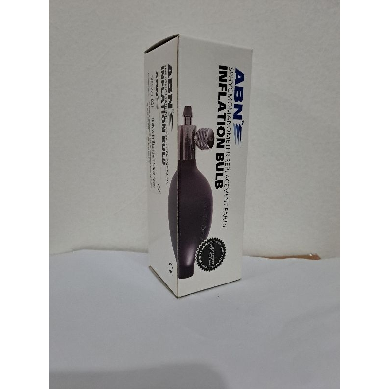 Bulb ABN l Balon ABN  Pompa Bulb Tensimeter Bulb Bola Tensi+Pentil pompa tensimeter ABN Manual