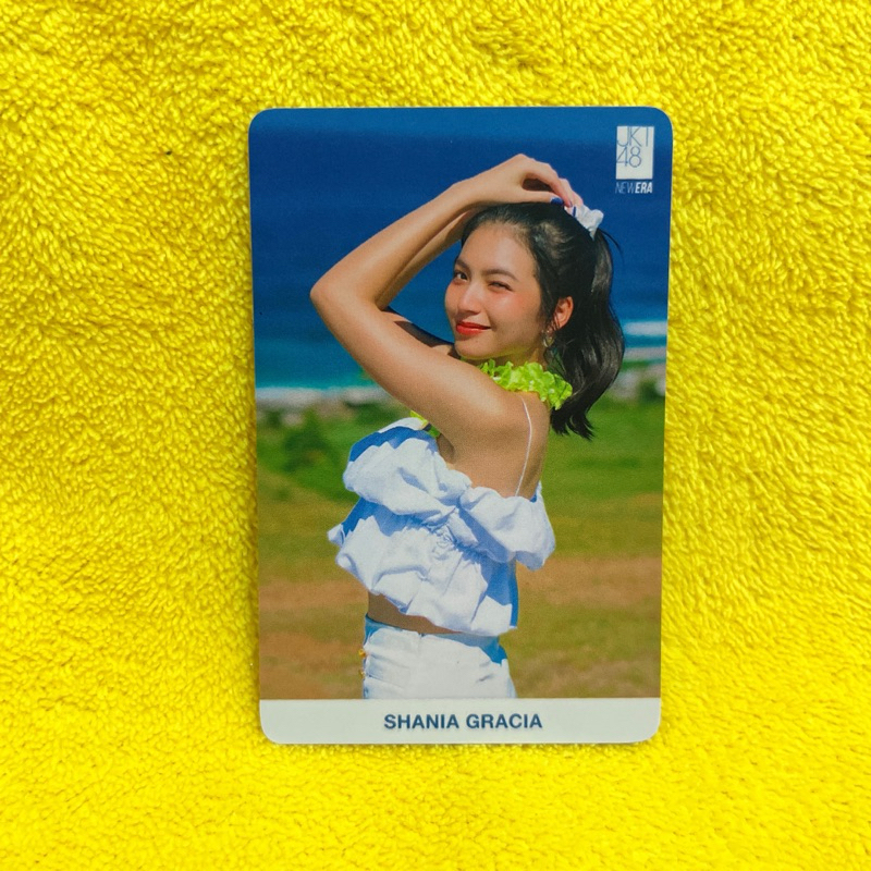 photocard jkt48 shania gracia summer tour official