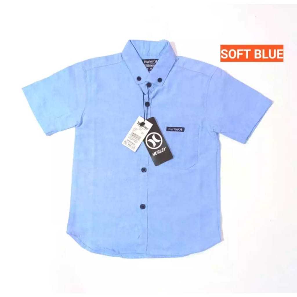 kemeja anak laki laki import 1-10 tahun