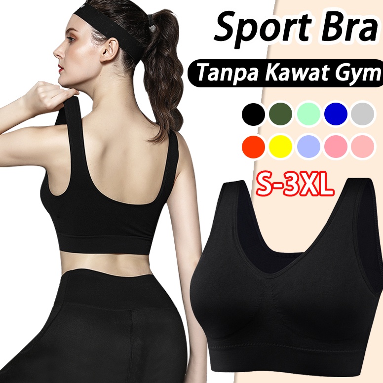 Terbagus bra Sport jumbo push up bh sport gym sport bra olahraga yoga bra 811