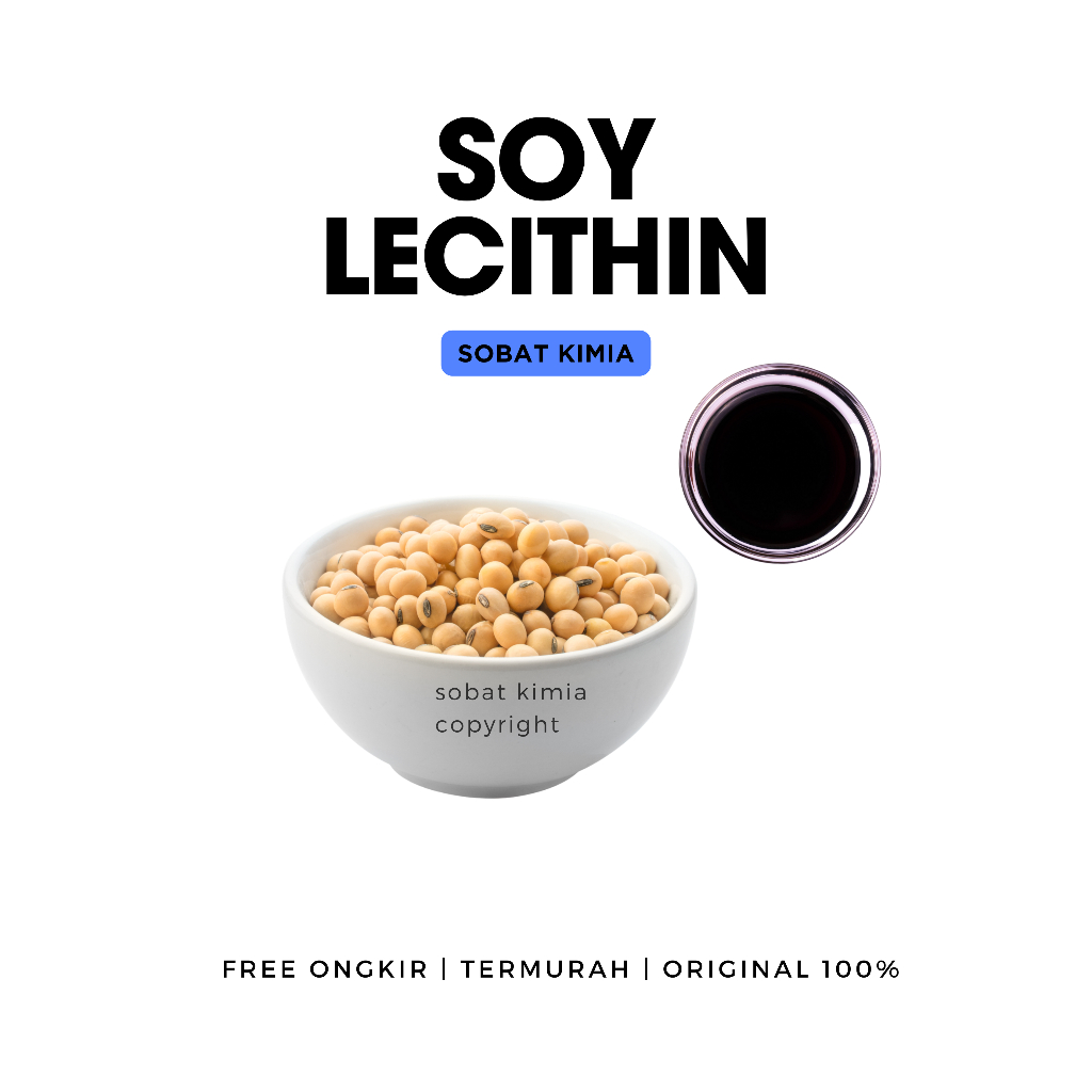 

Soy Lecithin Lesitin Kedelai Asli 100 gr