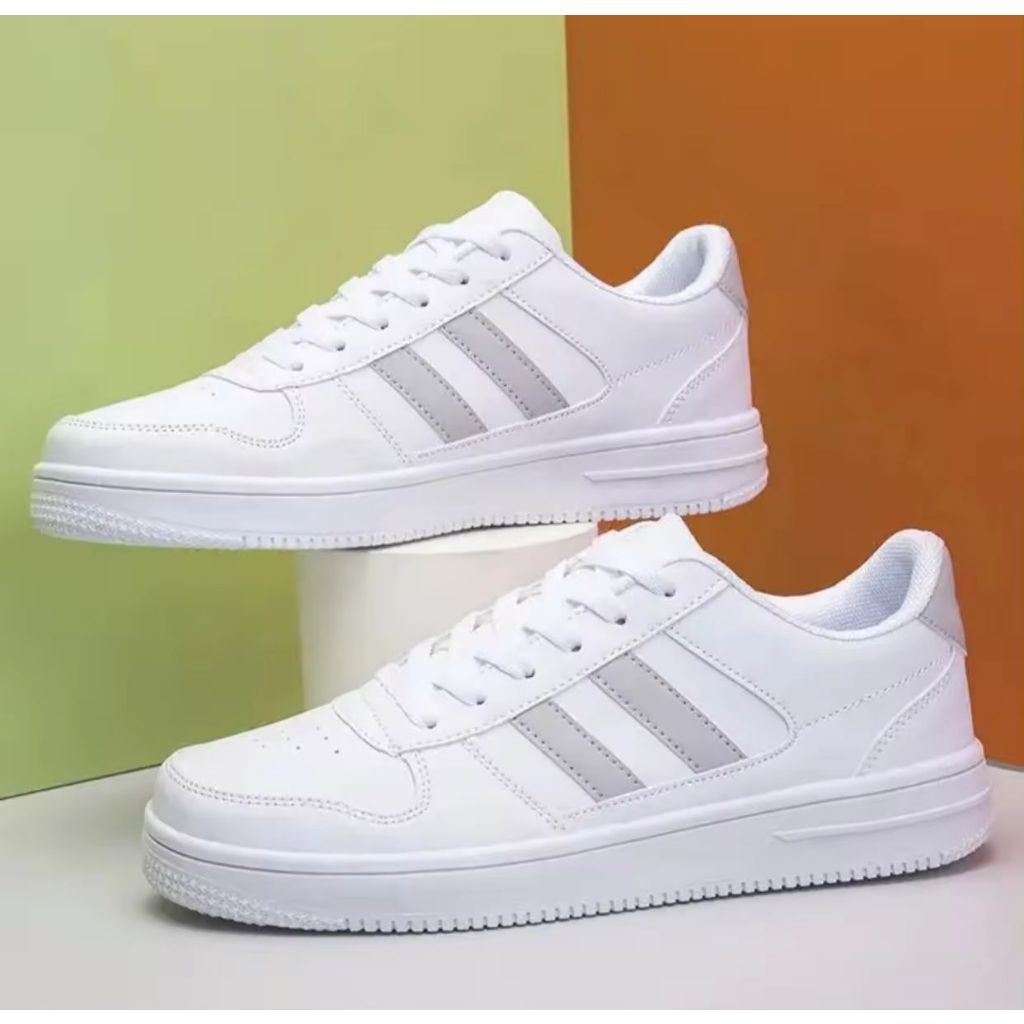 sepatu wanita putih polos sepatu sneakers wanita korea sepatu sneakers wanita putih sepatu sekolah w