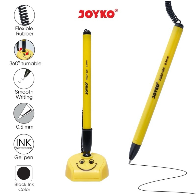 

Pen Stand/ Gel Pen/ Pena Joyko PSGP-300 0.5mm