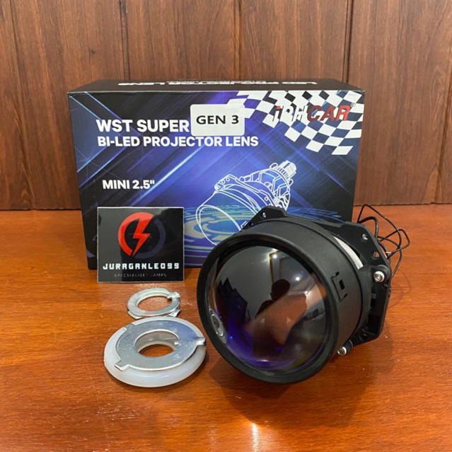 Lampu BILED IPHCAR GEN 3 WST SUPER LASER 60W 2.5 INCH projector mobil motor 55 watt 60 watt double b
