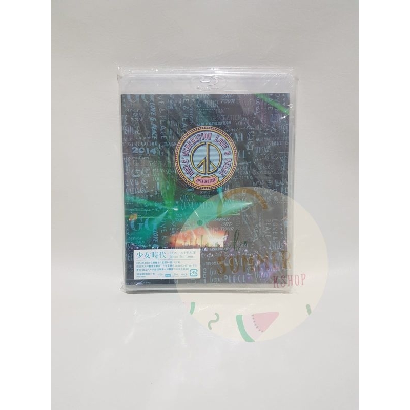 SNSD GIRLS'GENERATION Love and Peace 3rd Japan Tour Bluray Disk