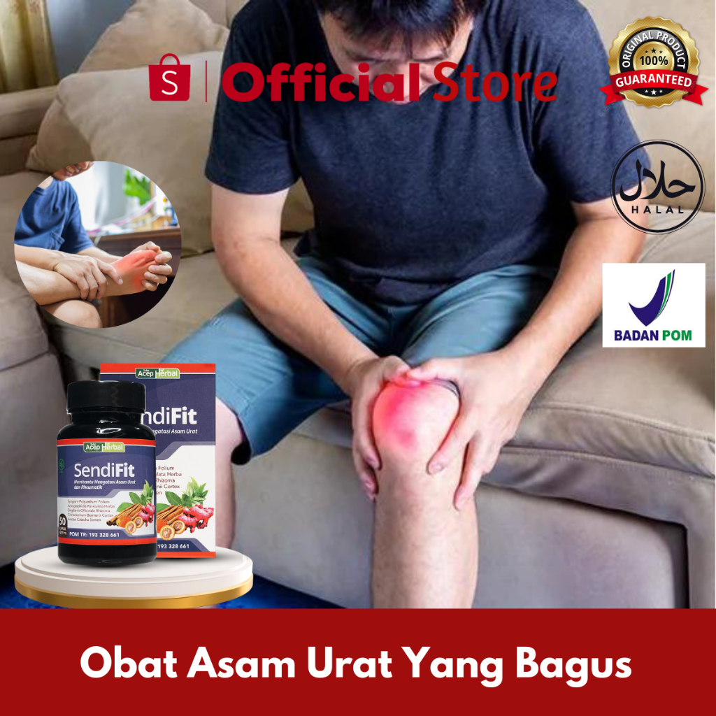 Obat Asam Urat Yang Bagus, Obat Syaraf Kejefit, Radang Sendi, Pegal Linu, Obat Pengapuran Sendi, Oba
