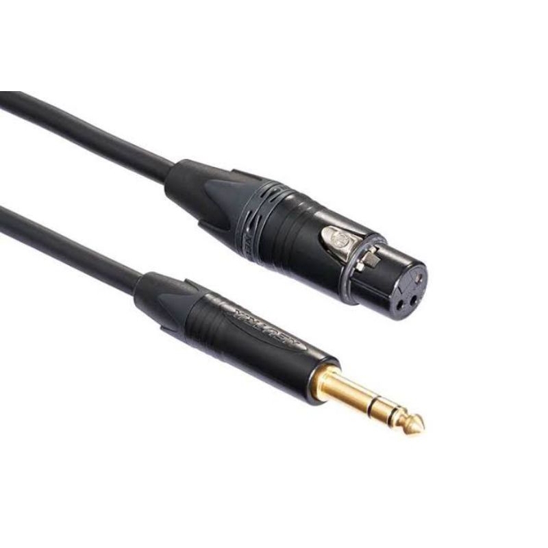 MOGAMI GOLD TRS to xlr female Neutrik Mogami Original - 6 Meter