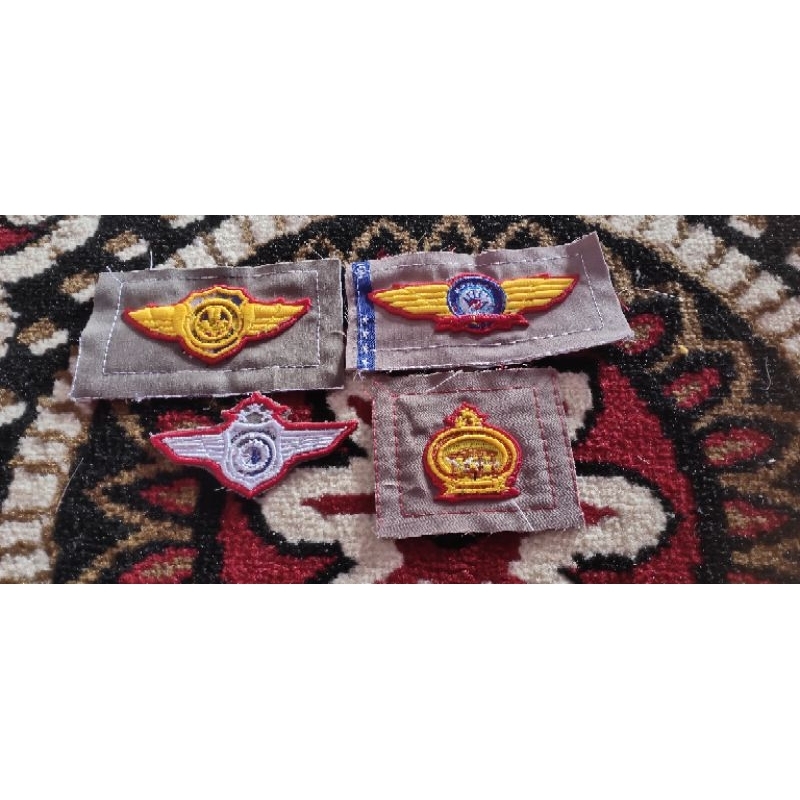 Atribut bet lantas polri terbaru, bordir