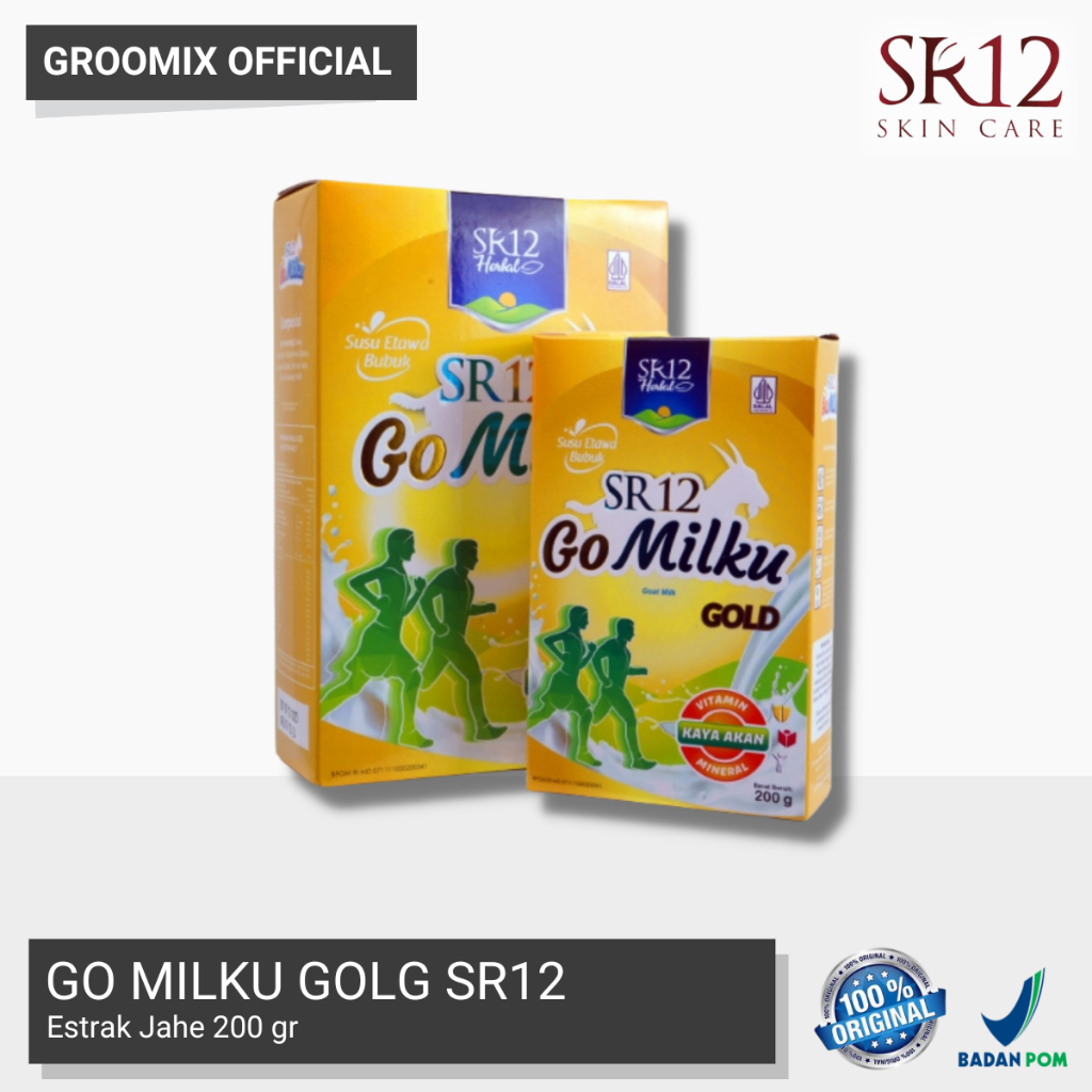

SR12 Susu Kambing Go Milku Gold 200gr Meningkatkan Kesehatan Saluran Pernafasan Bpom