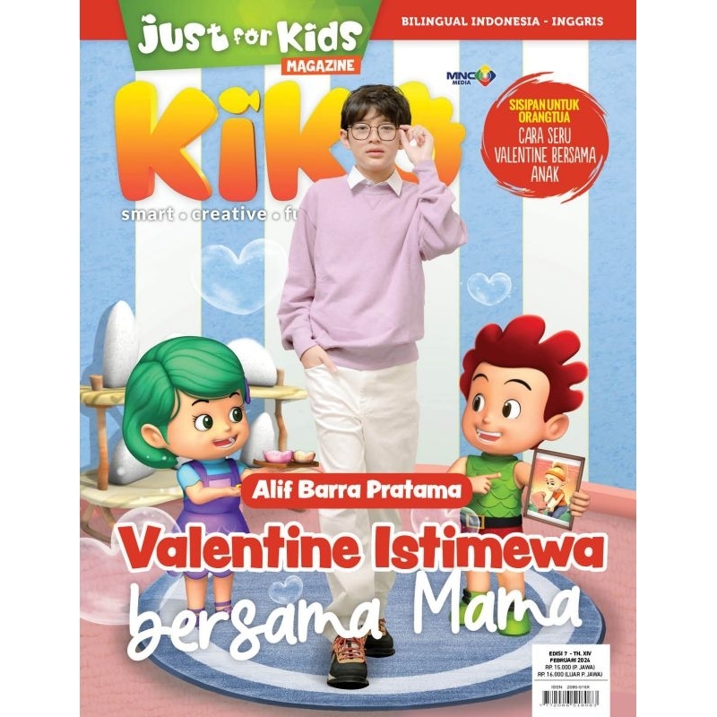 Majalah Just For Kids "KIKO" Edisi Februari 2024