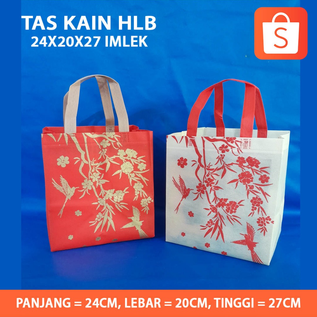 

Tas Kain Hlb 24x20x27 Imlek (12pcs/Pak)