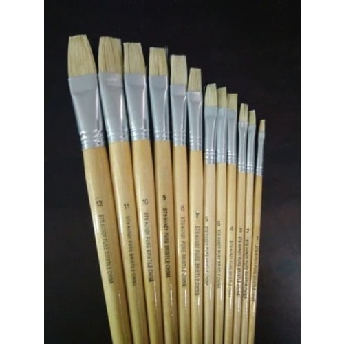 

Kuas Lukis Berbagai Ukuran 2 Inch hingga 13 Inch/ Kuas pelukis Terbaik/ Kuas lukis minyak(ECERAN)