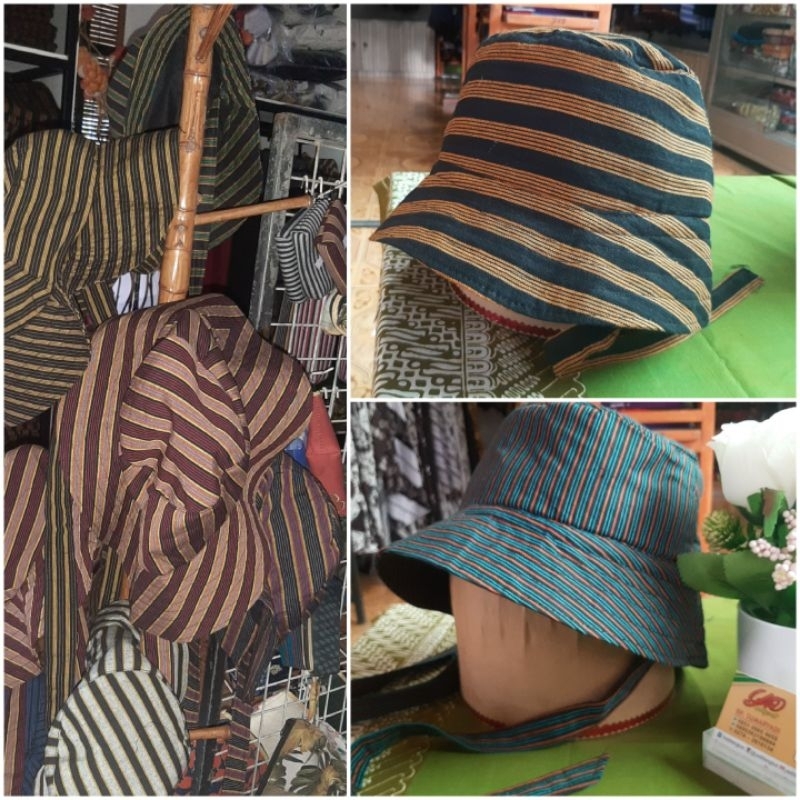 BLANGKON SOLO PURBAWAN HITAM POLOS