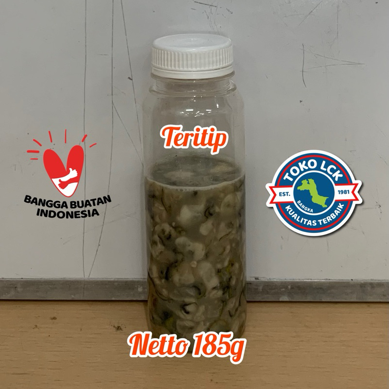 

Tritip tiram yg difermentasi khas Bangka dari toko LCK