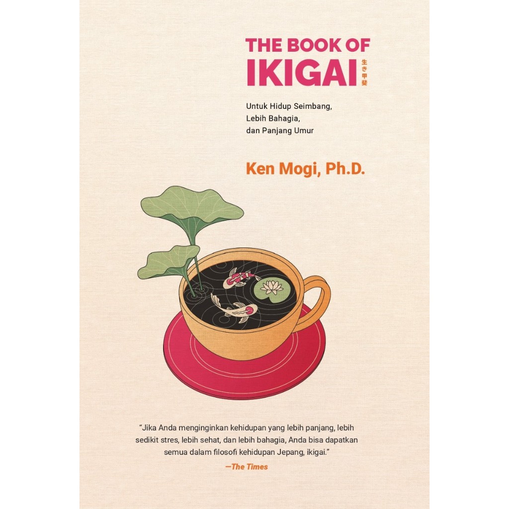 Buku The Book Of Ikigai - Ken Mogi