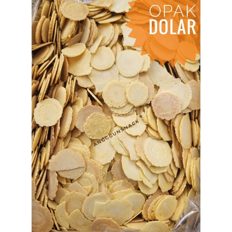 

opak dolar / jajanan legendaris / jajanan jadul