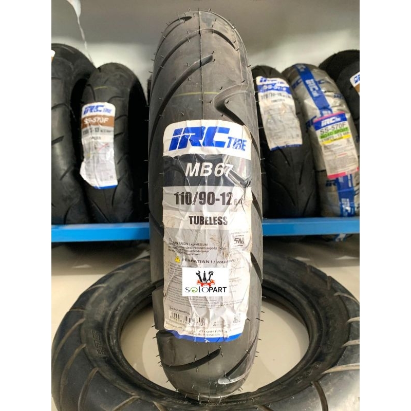 Ban IRC 110/90-12 Ban Ring 12 Tubeless ban 110/90-12 ban motor 110/90-12 ban irc tubles 110/90-12 ba