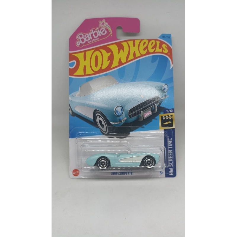 hot wheels  hotwheels hw 1956 corvette barbie