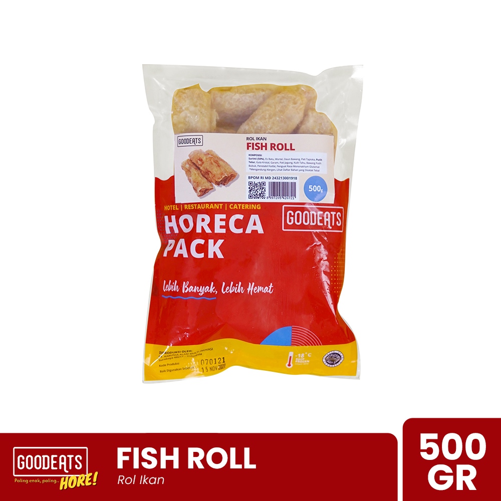 

HORECA GOOD EATS Fish Roll – 500 Gr