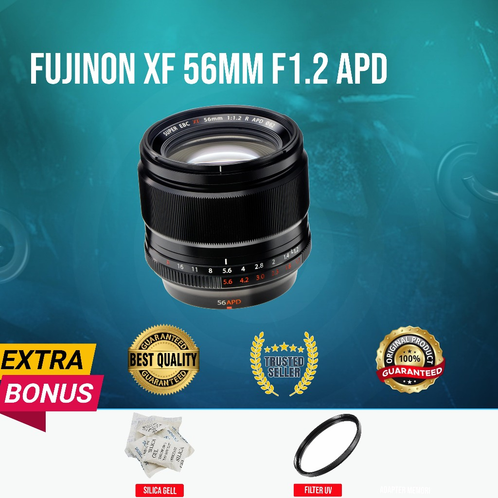 [GUBUK KAMERA] LENSA FUJINON XF 56MM F1.2 APD ORIGINAL NORMAL MULUS MURAH (SECOND)
