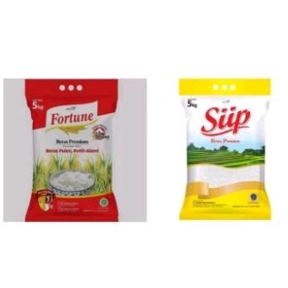 FOTUNE BERAS PREMIUM 5 KG / BERAS PULEN , BERAS SIIP PREMIUM 5 KG,BERAS SLYP SUPER 5 KG