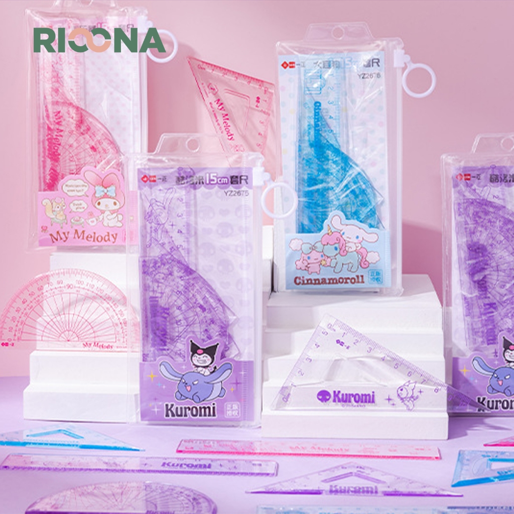 

Penggaris Busur Set Penggaris Set Isi 4