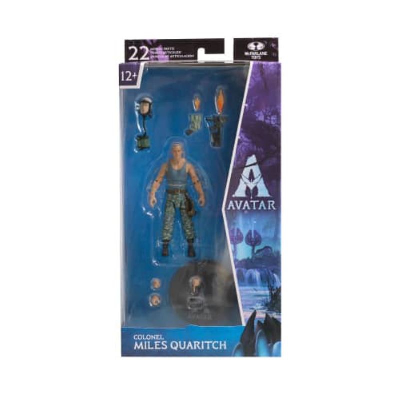 Mcfarlane Toys Action Figure Avatar Avatar 2 Colonel Miles Quaritch