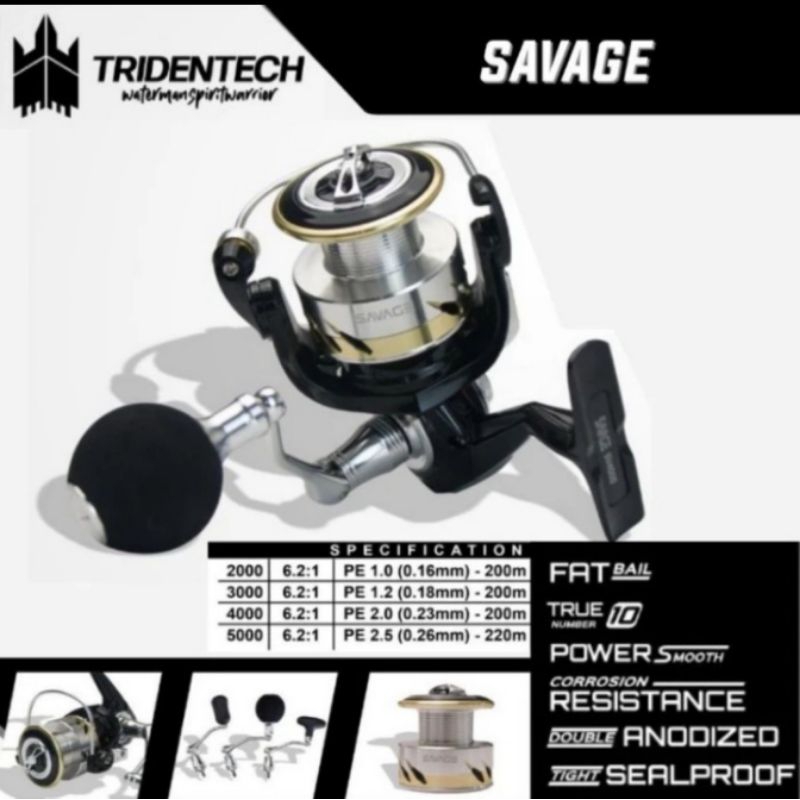 REEL PANCING TRIDENTECH SAVAGE