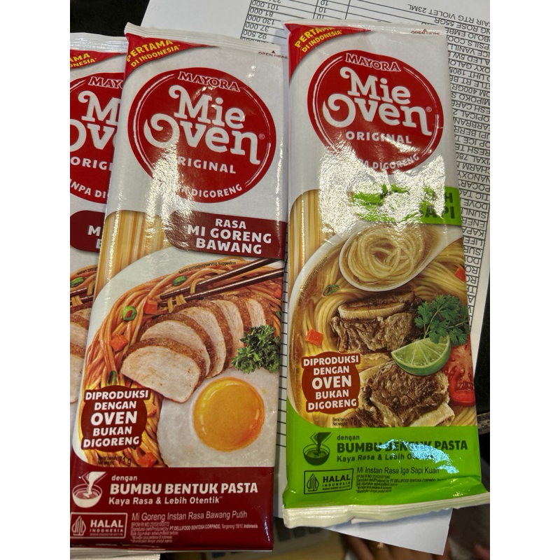 

Mie Oven original aneka rasa 71gram