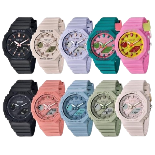 DIGITEC DA 3119 / DA-3119 / DA3119 Watch DG Jam Tangan ORIGINAL / JAM DIGITEC DUAL TIME / JAM DIGITE