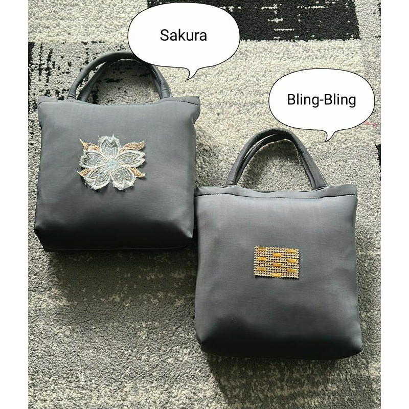Mukena Dubai Sakura Lengan bahan spandek sutra elegan