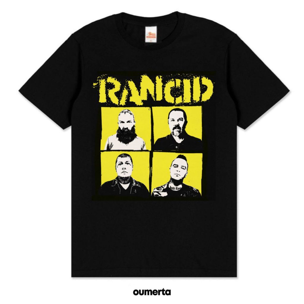 KAOS BAND RANCID - TSHIRT RANCID PERSONIL