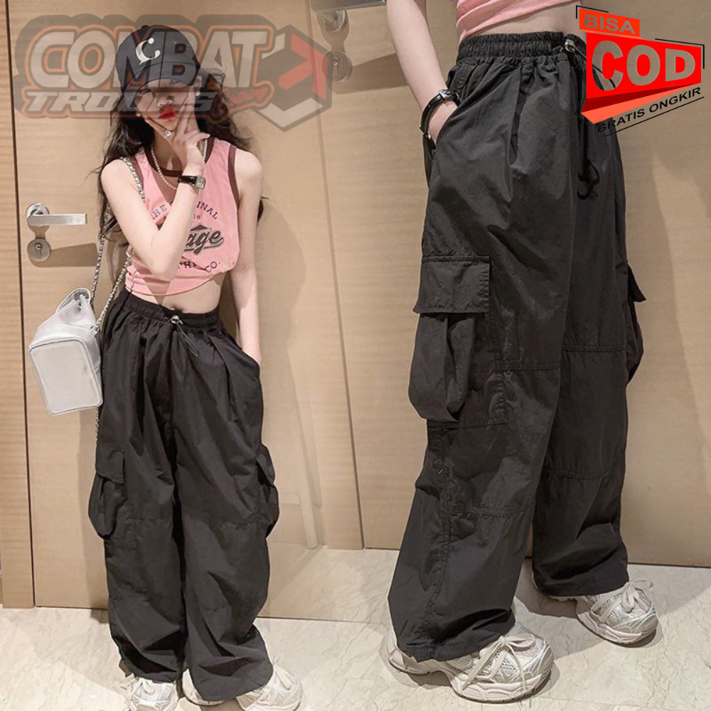 TERKEREN CELANA PANJANG ANAK CEWEK CARGO PANTS CASUAL SPORTY IMPORT CELCIUS_TM KIDS