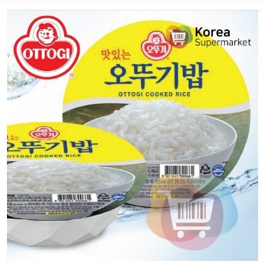 

OTTOGI WHITE RICE COOKED KOREAN 210G / NASI PUTIH INSTAN KOREA 210G