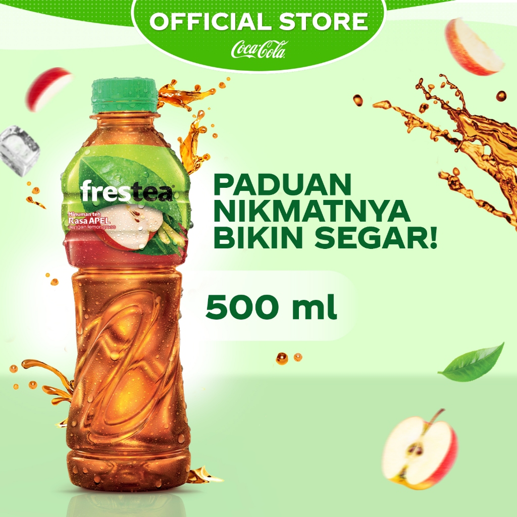 

Frestea Rasa Apel Minuman Teh - Botol 500ml