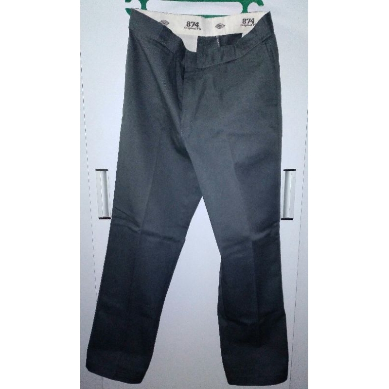 celana panjang dickies original warna abu tua no.36