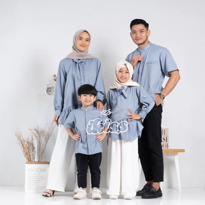 koko kurta couple keluarga sarimbit | baju muslim baju kekinian baju blous couple | couple keluarga 