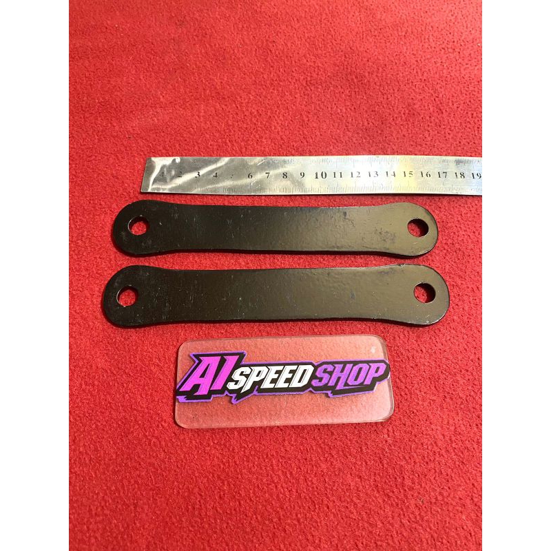 peninggi sok belakang ninja R SS plat yunitrek plat peninggi sok plat penurun sok ninja R SS