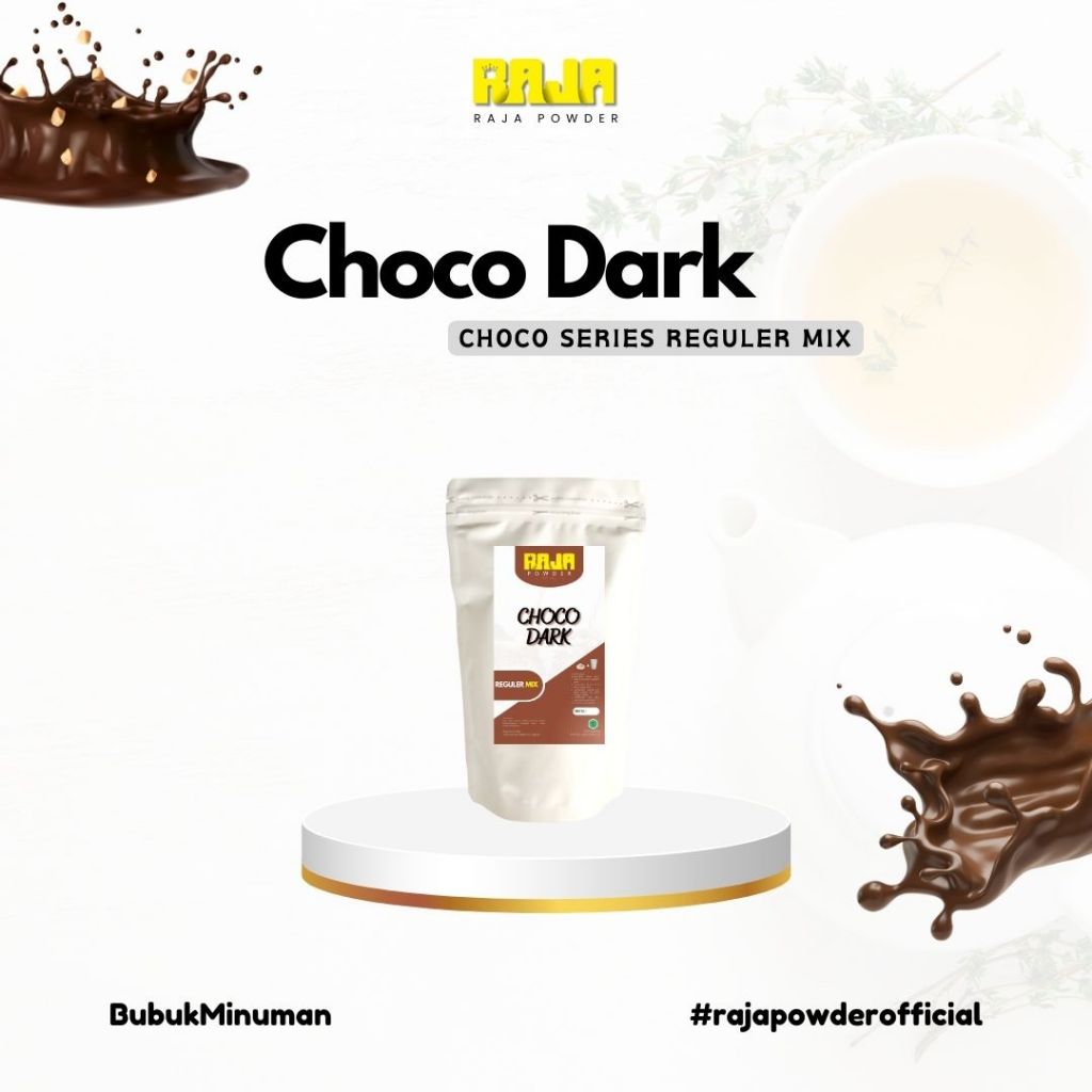

Bubuk Dark Choco Bubuk Minuman Dark Choco Powder 500 gram