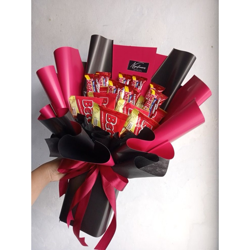 

buket valentine serba merah