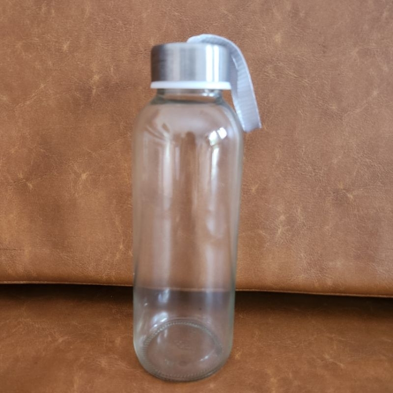 Botol Minum Tumbler Bahan Kaca Polos