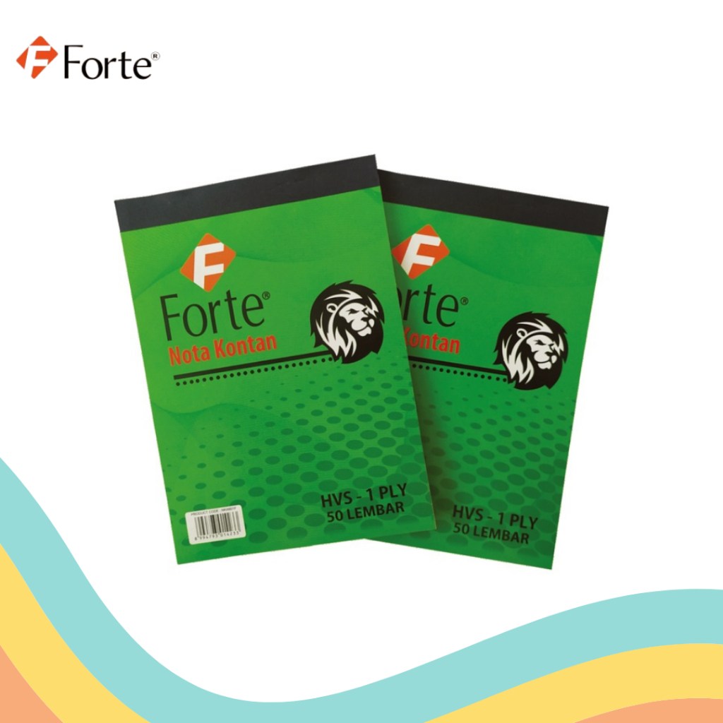 

BUKU NOTA KECIL 1 PLY FORTE 601F (1 PCS)