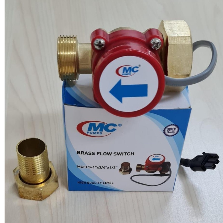 Flow Switch Pompa Air / Otomatis Pompa Booster / Pompa Dorong Otomatis 3/4" / 1"