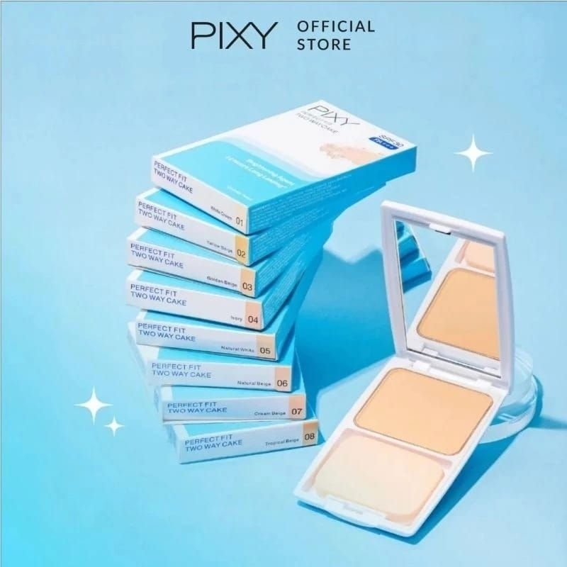 PIXY Perfect Fit Two Way Cake SPF 30 PA+++ / Bedak Pixy