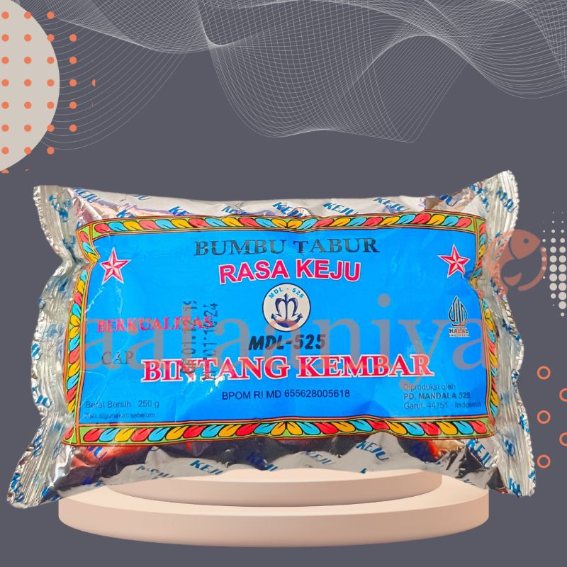 

250 Gram Bumbu Tabur Rasa Keju