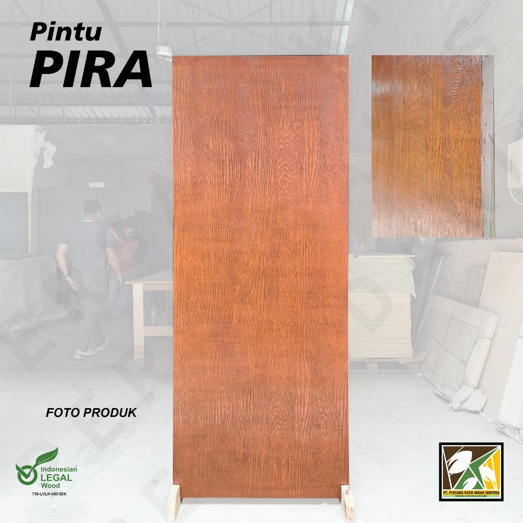 Daun Pintu Triplek Minimalis - PIRA - dengan finishing/polos - bundle 25